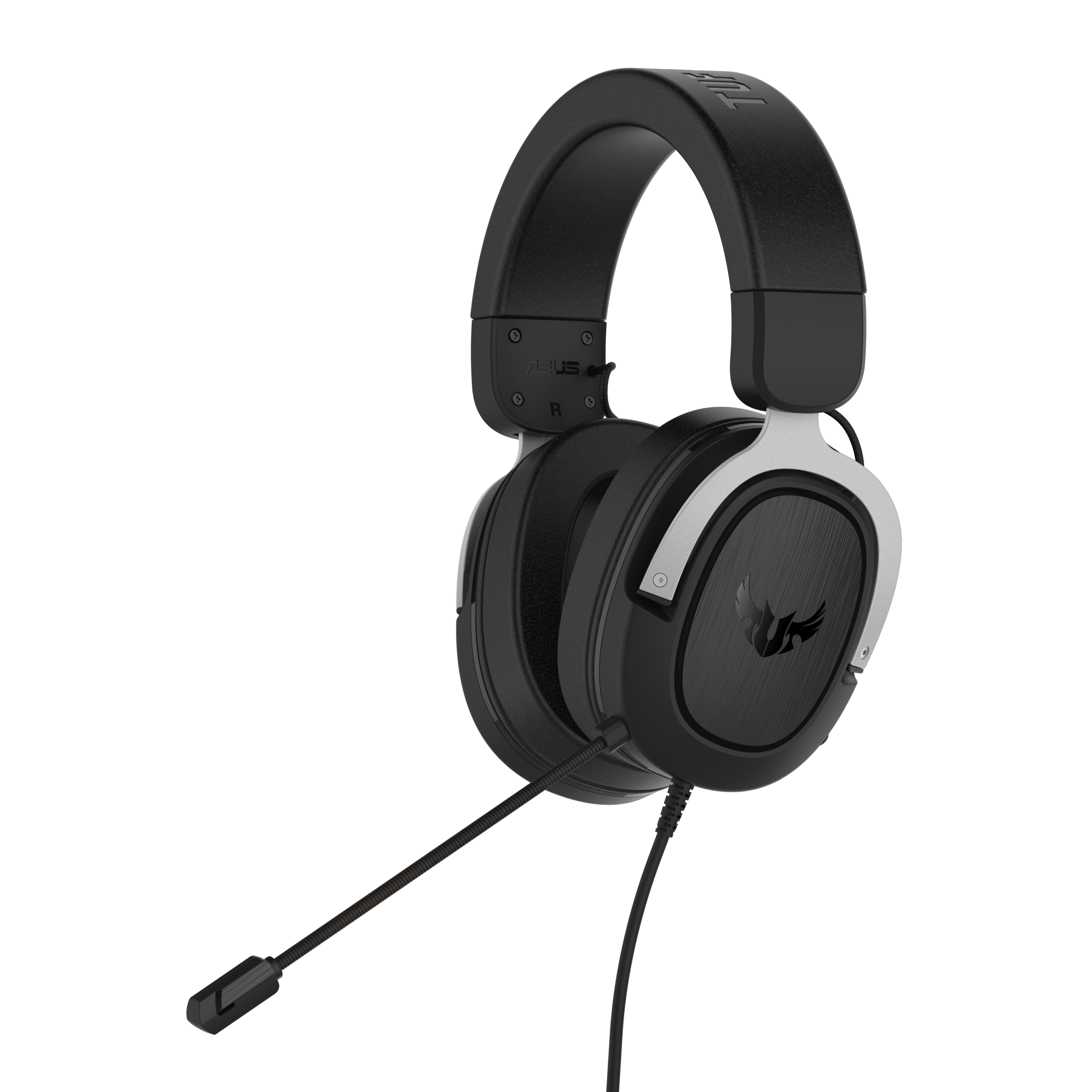 TUF Gaming H3 gaming headset for PC, PS5, Xbox One and Nintendo Switch, featuring 7.1 surround sound, deep bass, lightweight design, fast-cooling ear cushions
